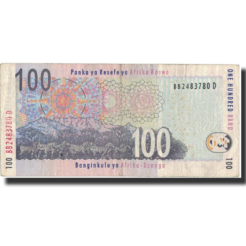 Banknote, South Africa, 100 Rand, 1999, 1999, KM:126b, VF(30-35)