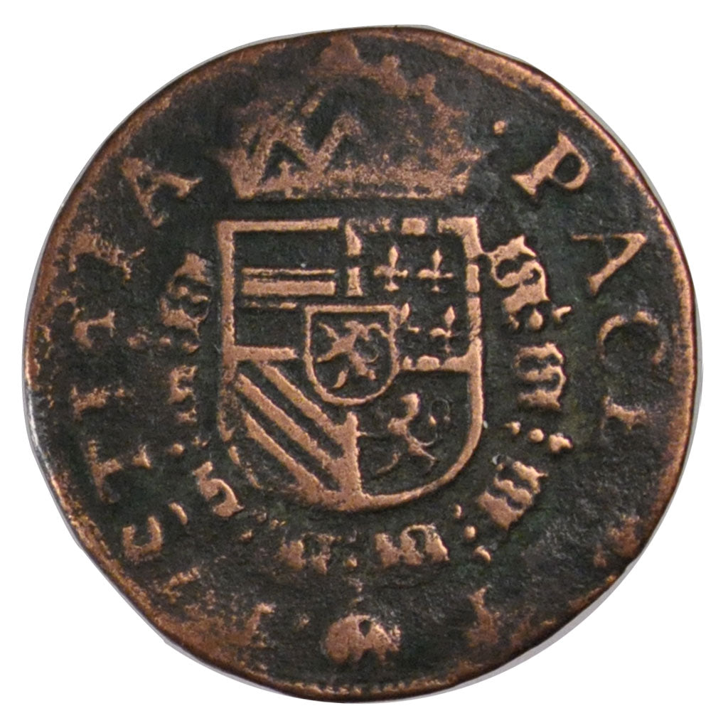 Belgio, Liard, 1581, Gent, MB, Rame