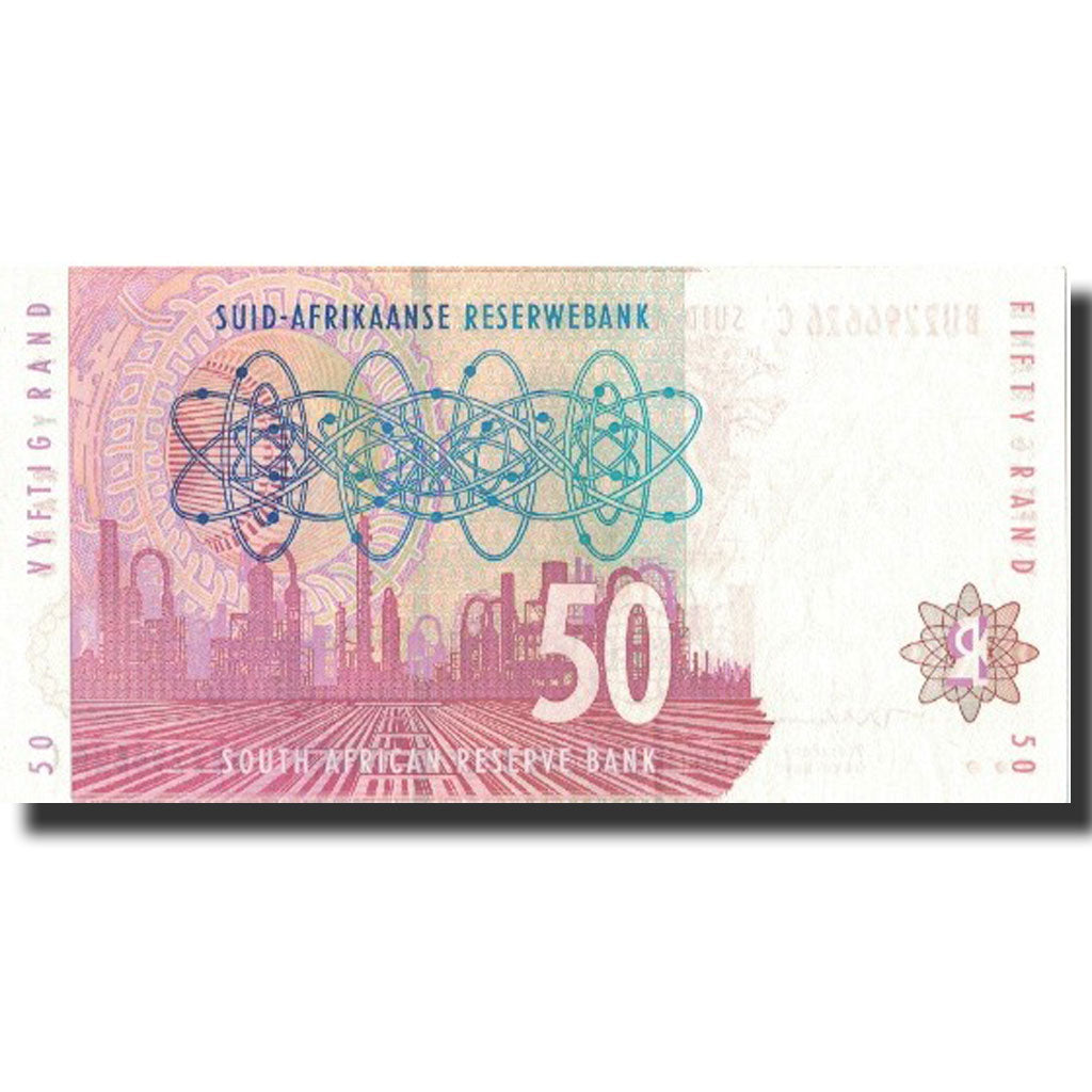 Banknote, South Africa, 50 Rand, 1999, 1999, KM:125c, UNC(63)