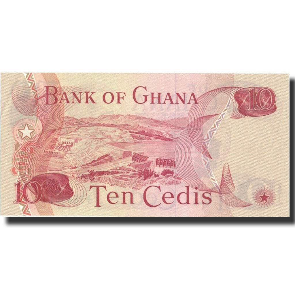 Banknote, Ghana, 10 Cedis, 1978, 1978-01-02, KM:16f, UNC(63)