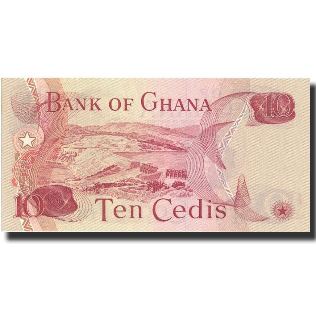 Banknote, Ghana, 10 Cedis, 1978, 1978-01-02, KM:16f, UNC(64)