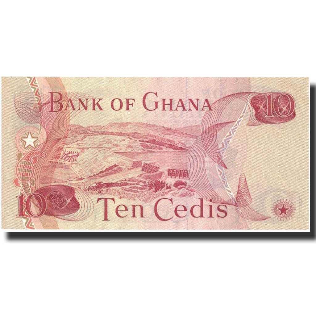 Banknote, Ghana, 10 Cedis, 1978, 1978-01-02, KM:16f, UNC(64)