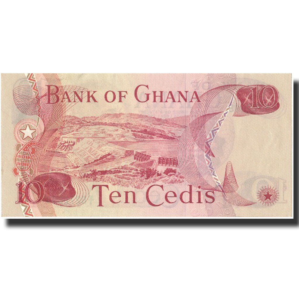 Banknote, Ghana, 10 Cedis, 1978, 1978-01-02, KM:16f, UNC(63)