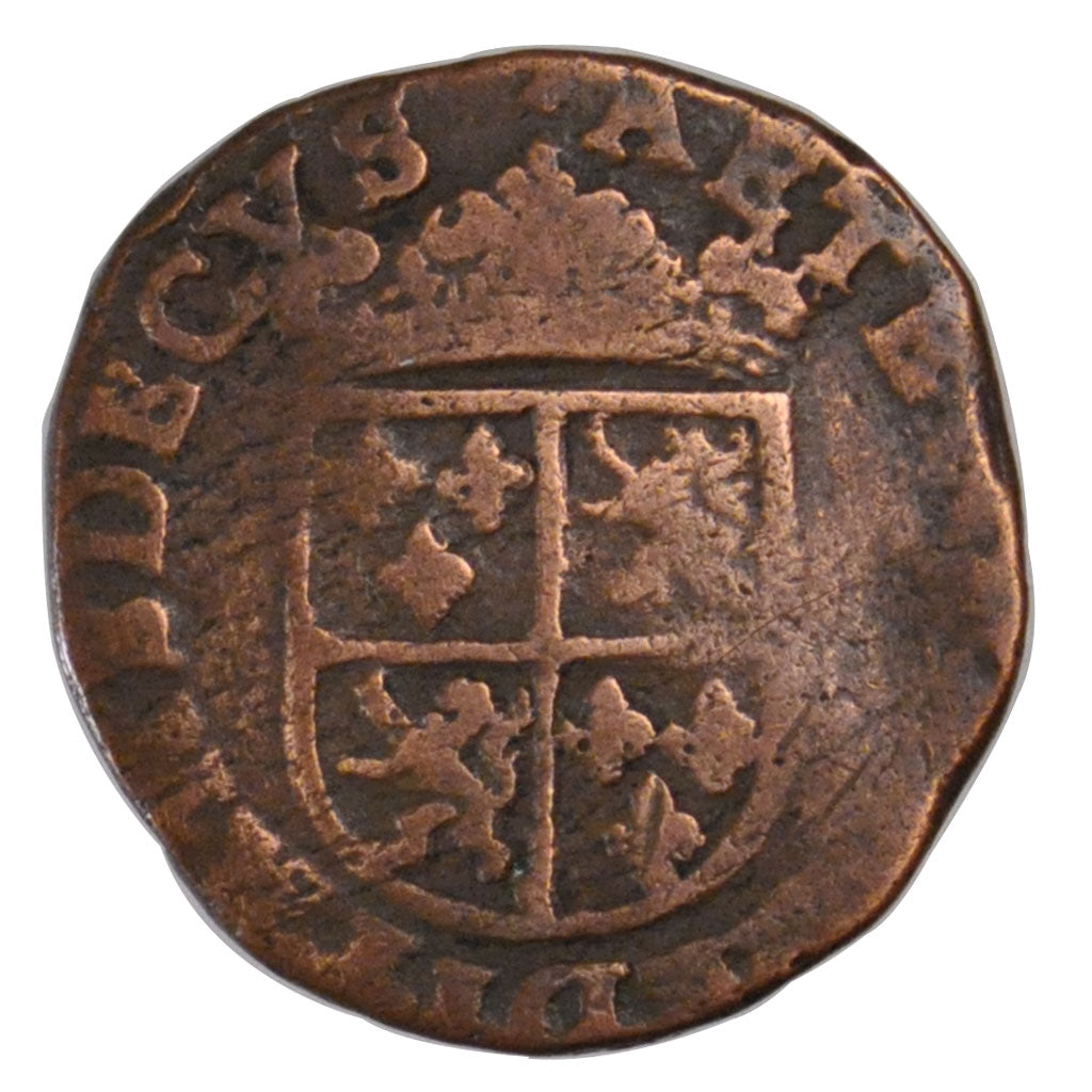 Belgium, Liard, Brugges, F(12-15), Copper, 6.18