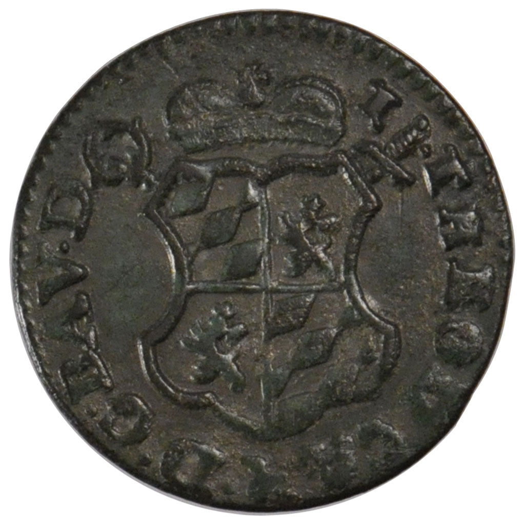 LIEGE, Liard, 1752, Liege, KM #155, AU(55-58), Copper, 3.51