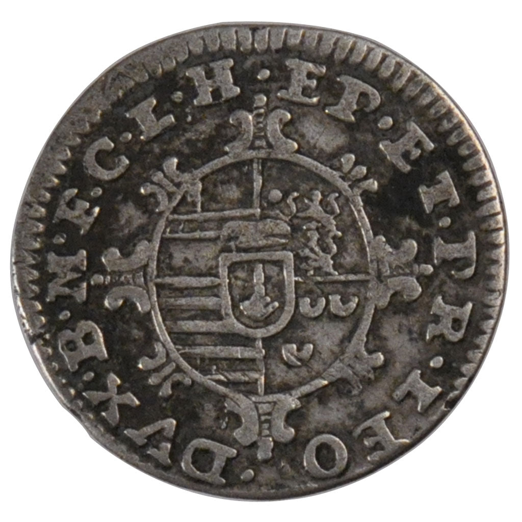 LIEGE, Plaquette, 1752, Liege, KM #152, EF(40-45), Silver, 21, 1.99