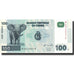 Banknote, Congo Democratic Republic, 100 Francs, 2000, 2000-01-04, KM:92a