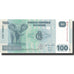 Geldschein, Congo Democratic Republic, 100 Francs, 2007, 2007-07-31, KM:98a, UNZ