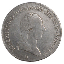 Paesi Bassi austriaci, Joseph II, 1/4 Kronenthaler, 1788, Kremnitz, BB, Argen...