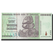 Banknote, Zimbabwe, 50 Trillion Dollars, 2008, 2008, KM:90, UNC(64)