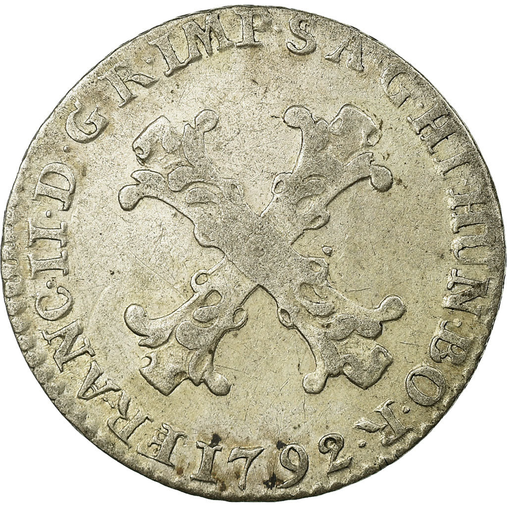 Moneta, Paesi Bassi austriaci, Franz II, 10 Liards, 10 Oorden, 1792, Brussels
