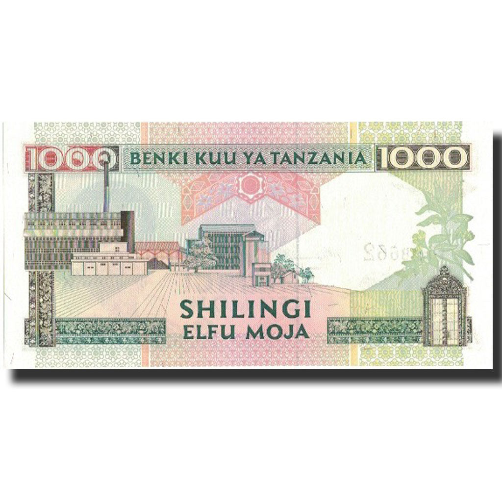 Banknote, Tanzania, 1000 Shilingi, Undated (1993), KM:27b, UNC(65-70)