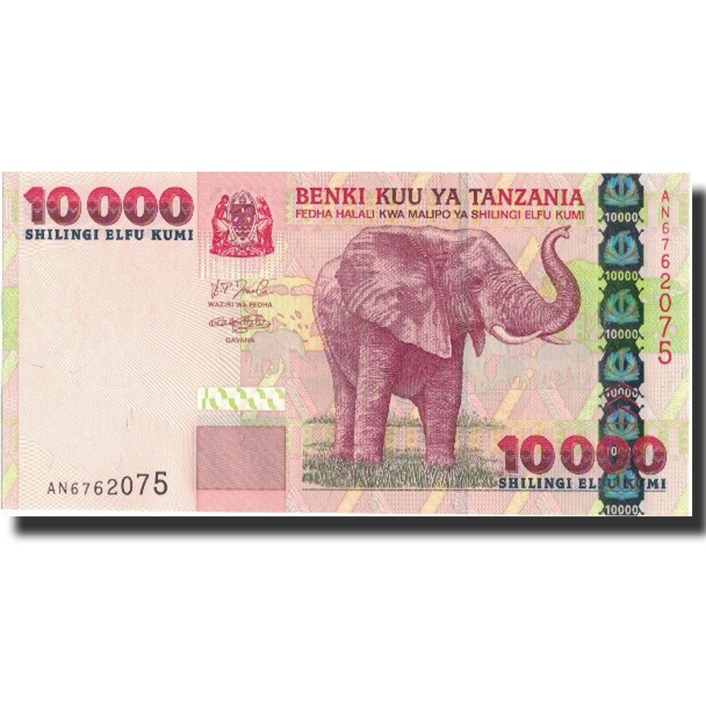 Billet, Tanzania, 10,000 Shilingi, Undated (2003), KM:39, NEUF
