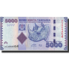 Billet, Tanzania, 5000 Shilingi, Undated (2010), Undated (2010), KM:43, NEUF
