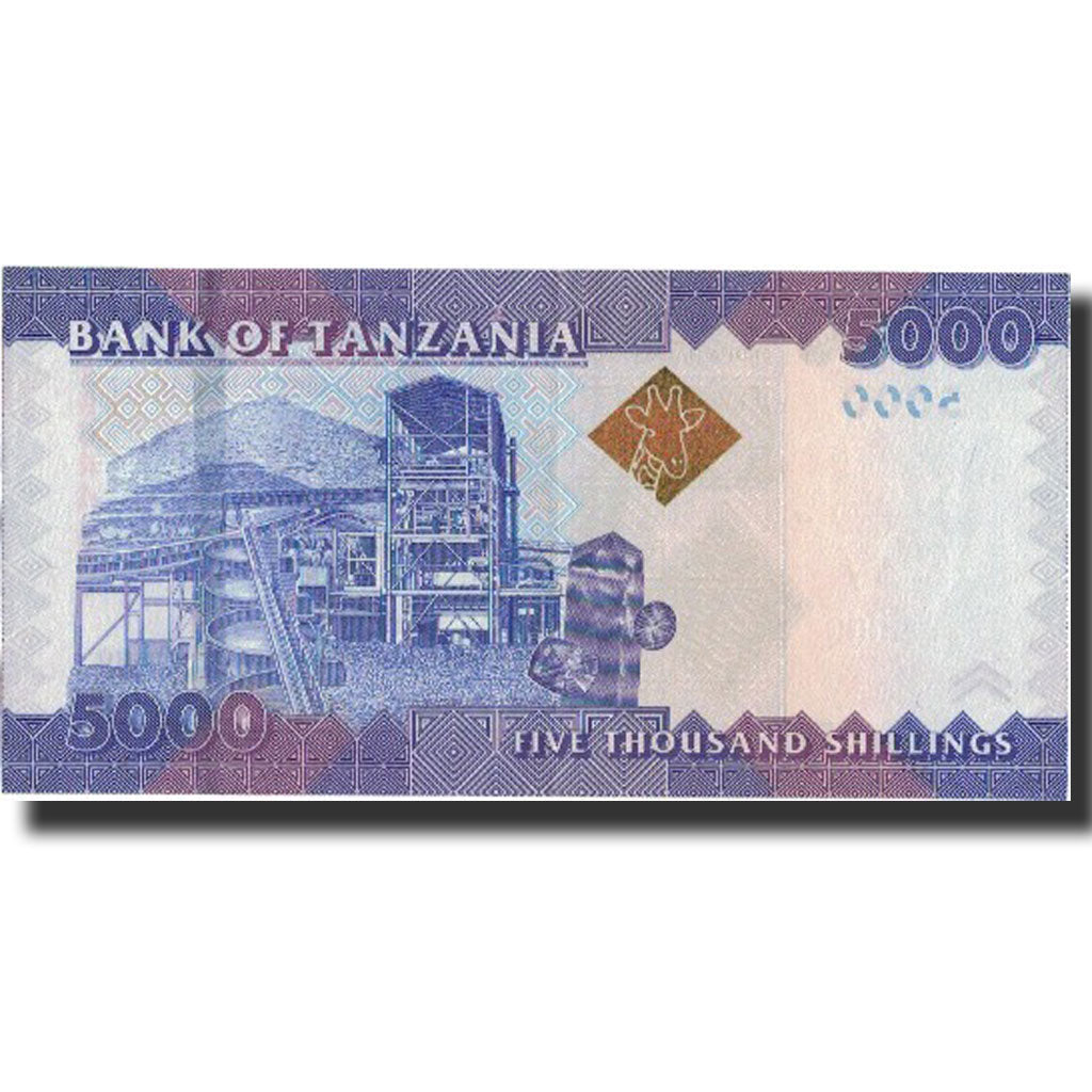 Banknote, Tanzania, 5000 Shilingi, Undated (2010), Undated (2010), KM:43