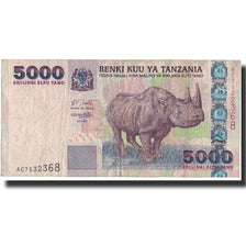 Billet, Tanzania, 5000 Shilingi, Undated (2003), KM:38, TTB