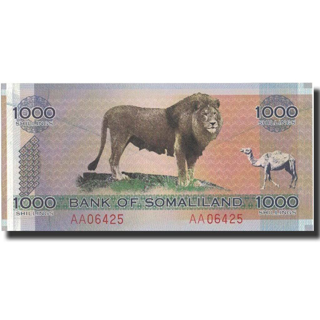 Banknote, Somaliland, 1000 Shillings, 2006, 2006, KM:CS1a, UNC(65-70)