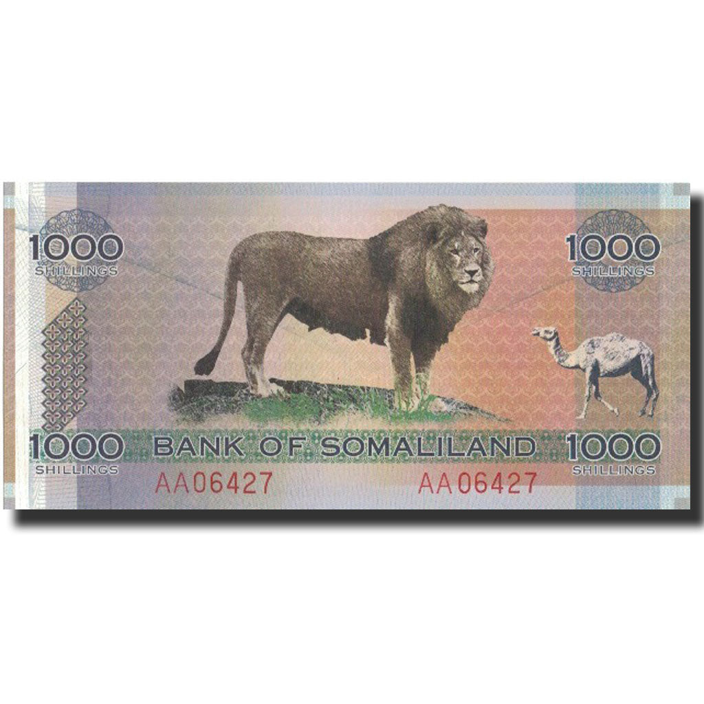 Banknote, Somaliland, 1000 Shillings, 2006, 2006, KM:CS1a, UNC(65-70)