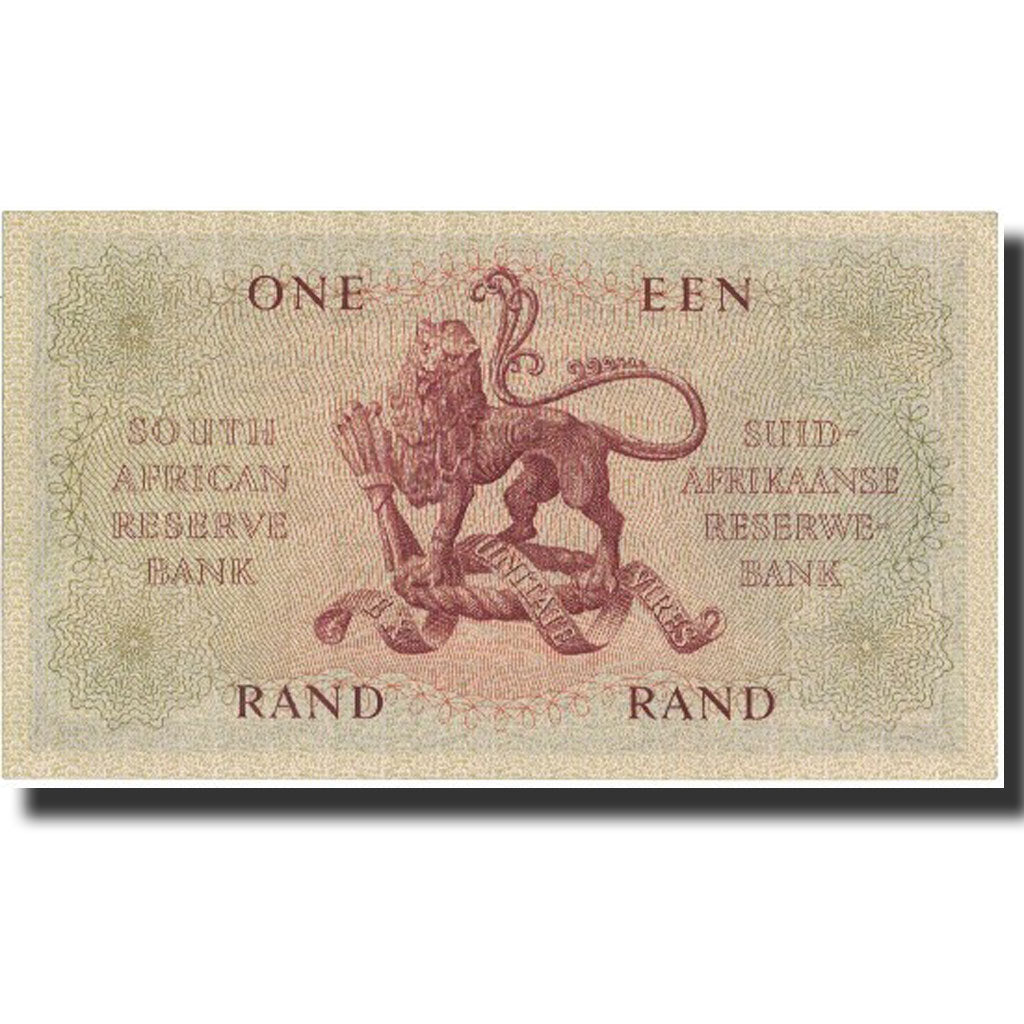 Banknote, South Africa, 1 Rand, Undated (1961-65), KM:103b, UNC(65-70)