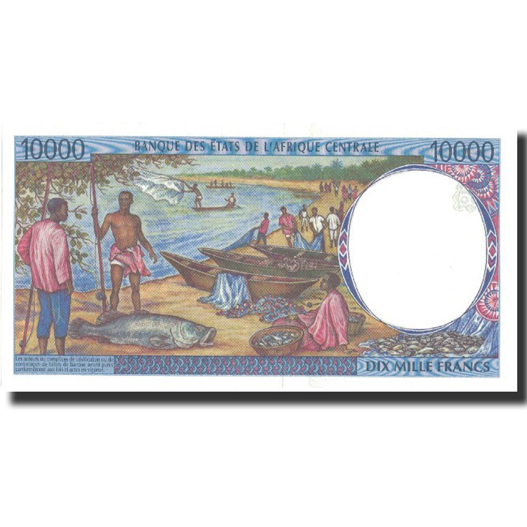 Banknote, Central African States, 10,000 Francs, 1994, 1994, KM:205Ea