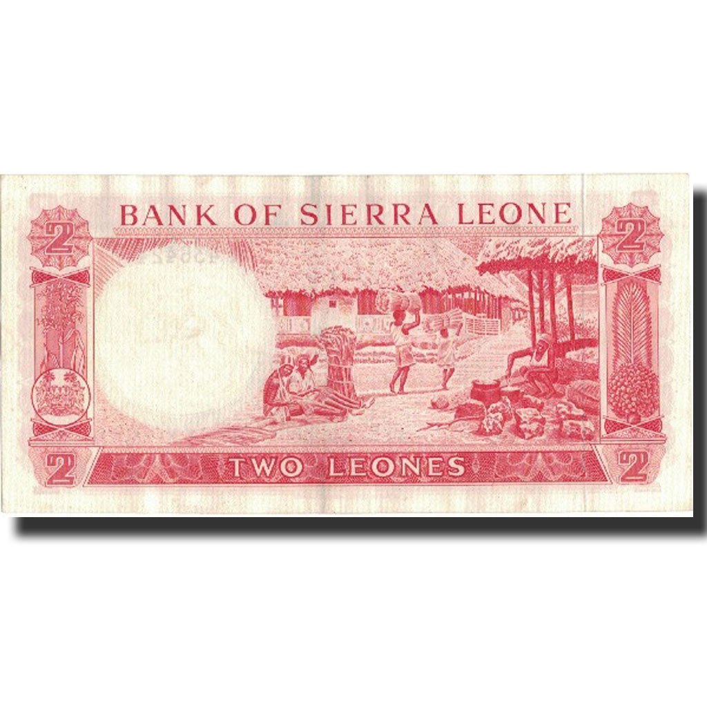 Banknote, Sierra Leone, 2 Leones, undated (1969), KM:2c, UNC(63)