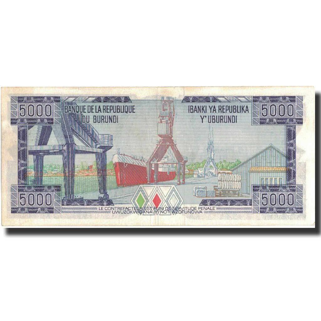 Banknote, Burundi, 5000 Francs, 1981, 1981-10-01, KM:32a, UNC(60-62)