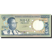 Geldschein, Congo Democratic Republic, 1000 Francs, 1964, 1964-08-01, KM:8a