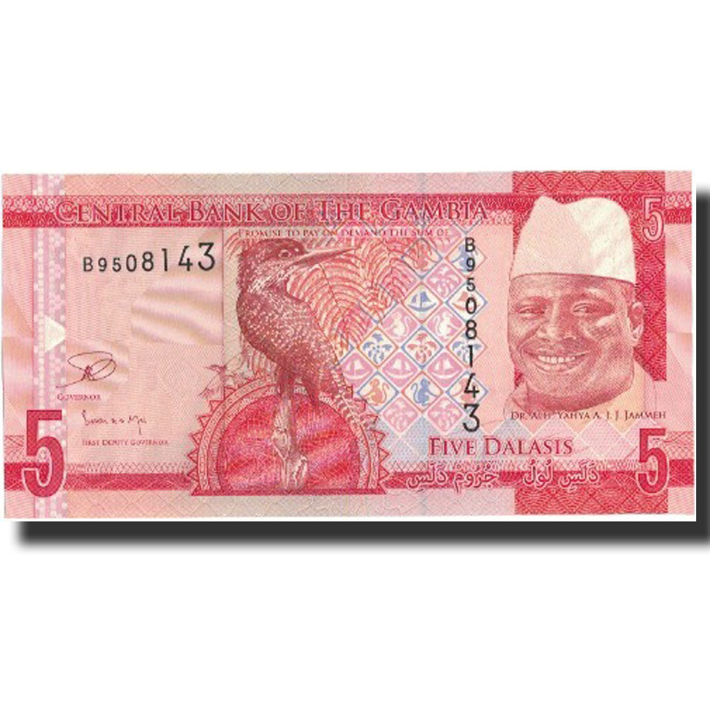 Banknote, Gambia, 5 Dalasis, 2015, 2015, KM:31, UNC(65-70)