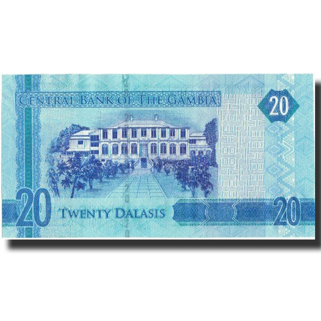 Banknote, Gambia, 20 Dalasis, 2015, 2015, KM:36, UNC(65-70)