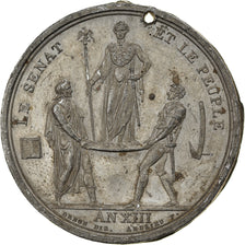 France, Medal, Napoléon Ier, Le Sénat et le Peuple, Uniface, History, 1804