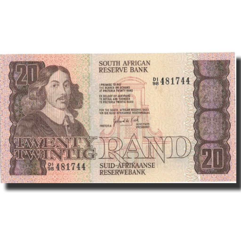 Banknote, South Africa, 20 Rand, Undated (1985-90), Undated, KM:121c, UNC(65-70)