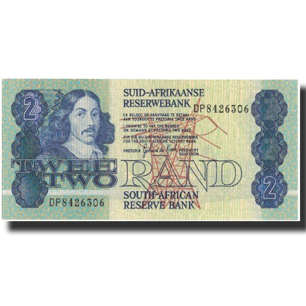 Banknote, South Africa, 2 Rand, Undated (1983-90), Undated, KM:118d, UNC(65-70)