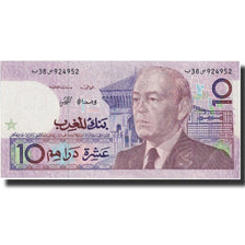 Biljet, Marokko, 10 Dirhams, 1987, 1987, KM:63a, NIEUW