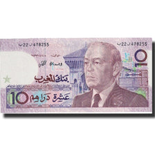 Banknote, Morocco, 10 Dirhams, 1987, 1987, KM:63a, UNC(65-70)
