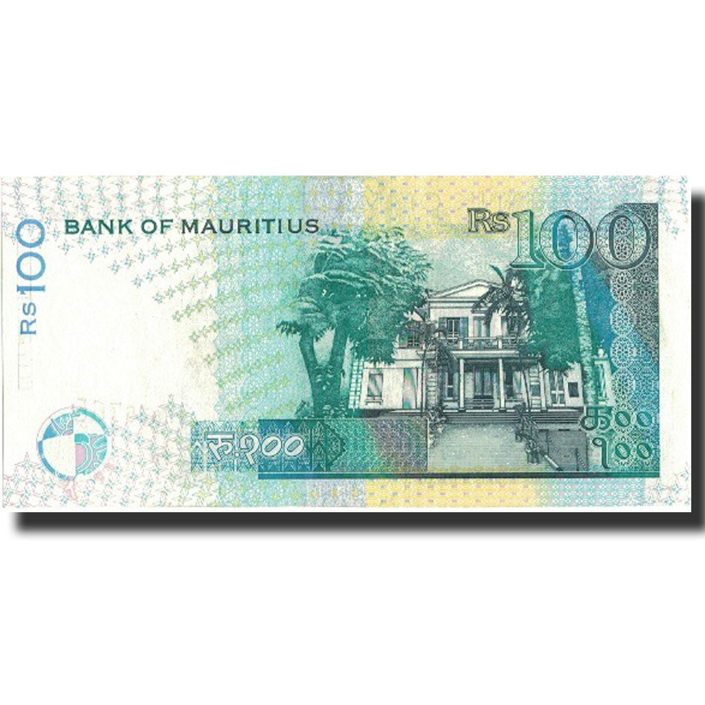 Billete, 100 Rupees, 1998, Mauricio, 1998, KM:44, SC