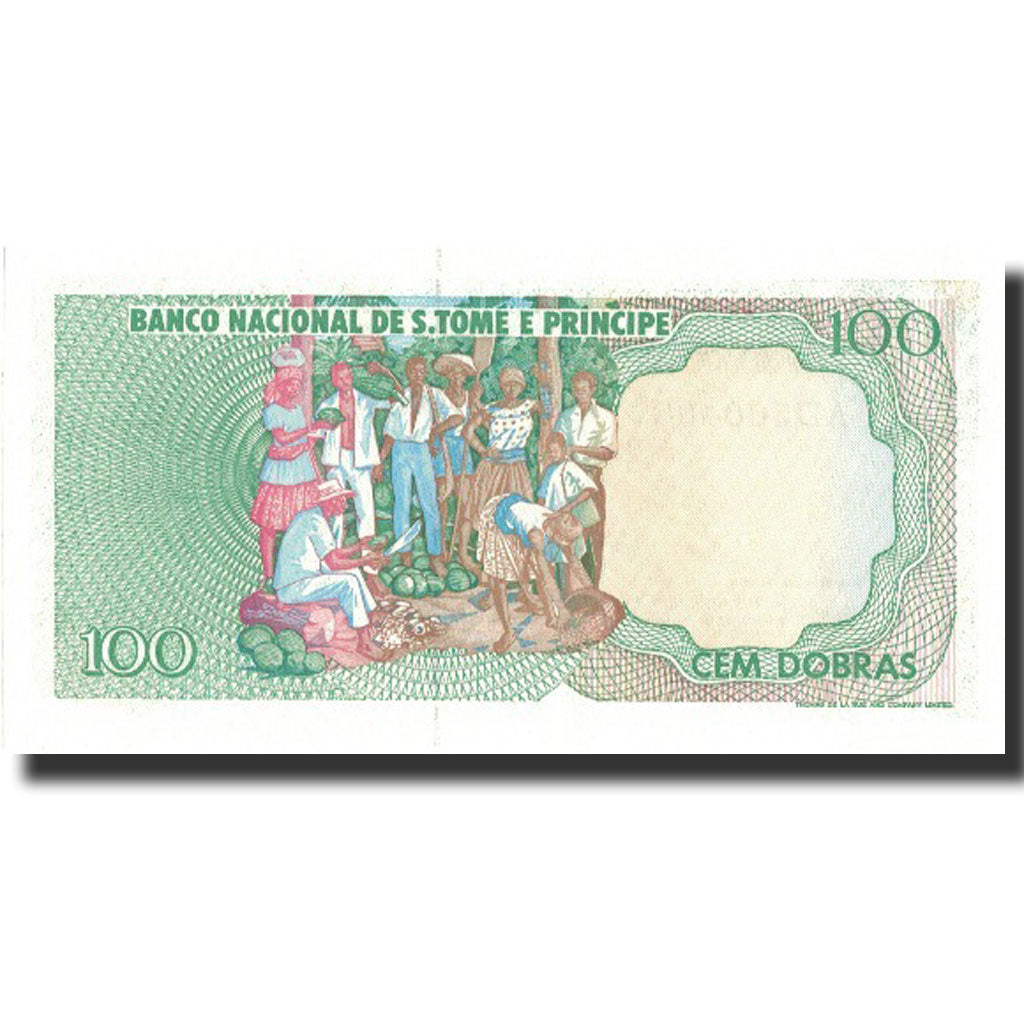 Banknote, Saint Thomas and Prince, 100 Dobras, 1989, 1989-01-04, KM:60
