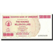 Banknote, Zimbabwe, 500 Million Dollars, 2008, 2008-05-02, KM:60, UNC(65-70)