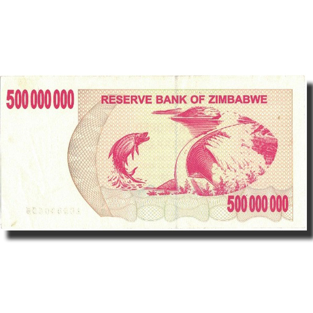Banknote, Zimbabwe, 500 Million Dollars, 2008, 2008-05-02, KM:60, UNC(65-70)