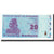 Banknote, Zimbabwe, 20 Dollars, 2009, 2009, KM:95, UNC(65-70)