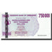Banknote, Zimbabwe, 750,000 Dollars, 2007, 2007-12-31, KM:52, UNC(65-70)