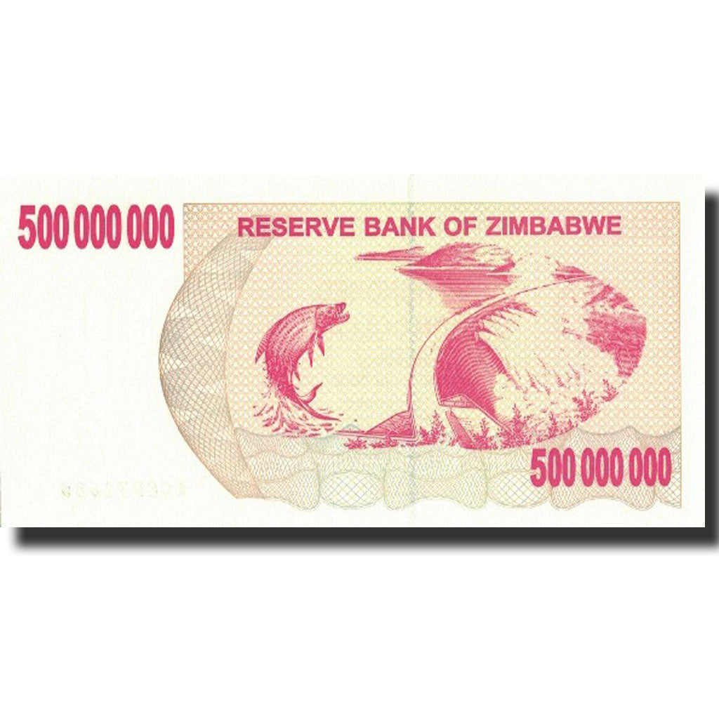 Banknote, Zimbabwe, 500 Million Dollars, 2008, 2008-05-02, KM:60, UNC(65-70)