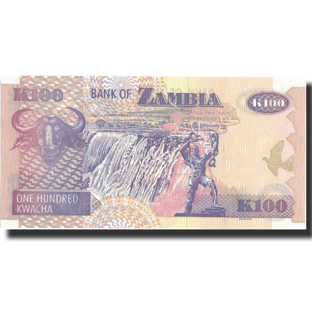 Banknote, Zambia, 100 Kwacha, 2008, 2008, KM:38g, UNC(64)