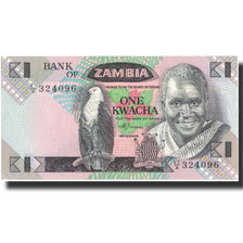 Banknote, Zambia, 1 Kwacha, Undated (1980-88), Undated, KM:23b, UNC(65-70)