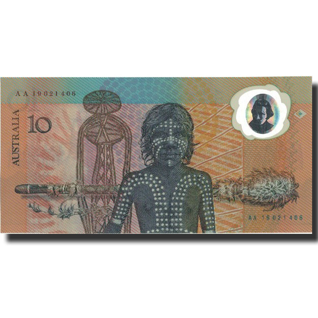 Banknote, Australia, 10 Dollars, 1988, 1988-01-26, KM:49a, UNC(65-70)