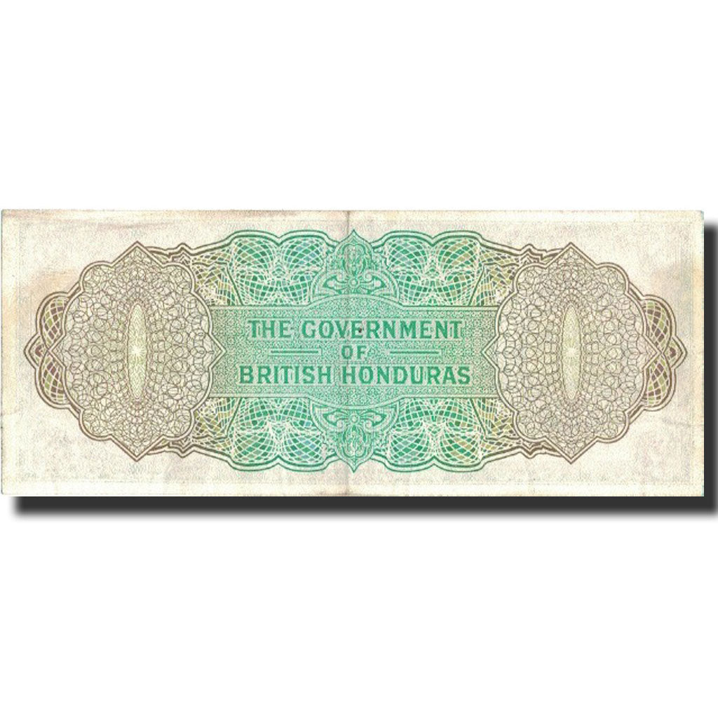 Banknote, British Honduras, 1 Dollar, 1971, 1971-01-01, KM:28c, AU(50-53)