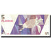 Banknote, Aruba, 5 Florin, 1990, 1990-01-01, KM:6, UNC(65-70)