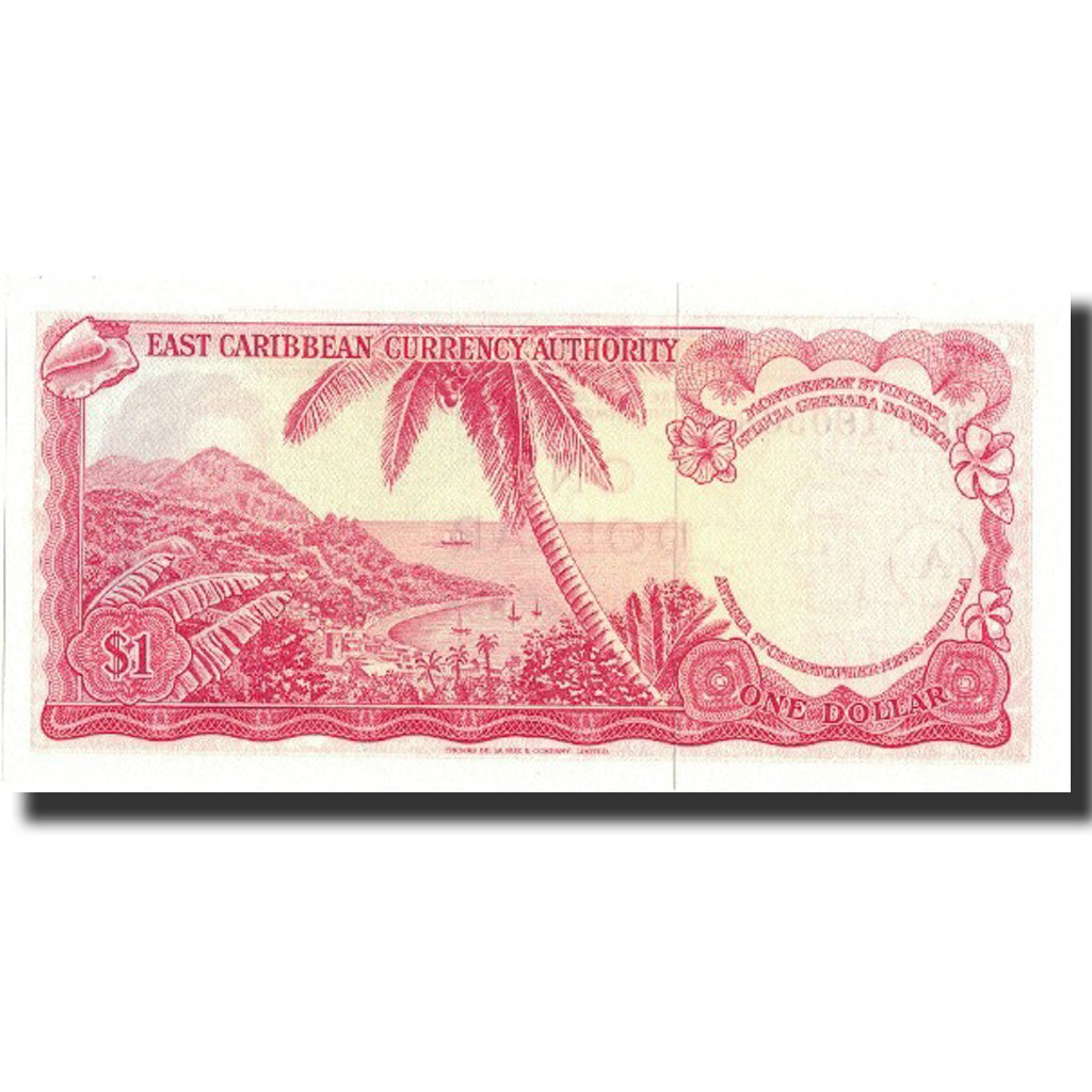 Banknote, East Caribbean States, 1 Dollar, Undated (1965), Undated, KM:13h