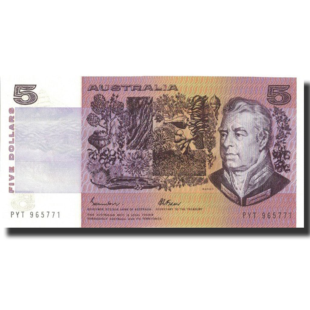 Banknote, Australia, 5 Dollars, 1985, 1985, KM:44e, UNC(65-70)