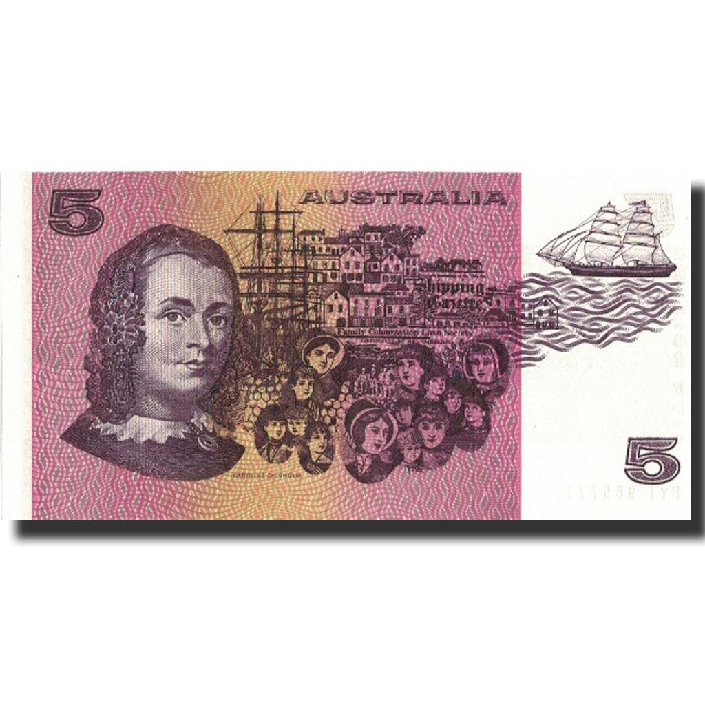 Banknote, Australia, 5 Dollars, 1985, 1985, KM:44e, UNC(65-70)