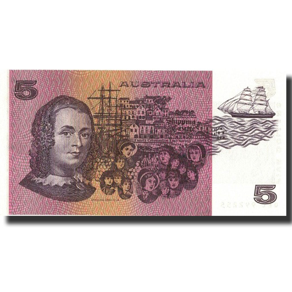 Banknote, Australia, 5 Dollars, 1985, 1985, KM:44e, UNC(65-70)